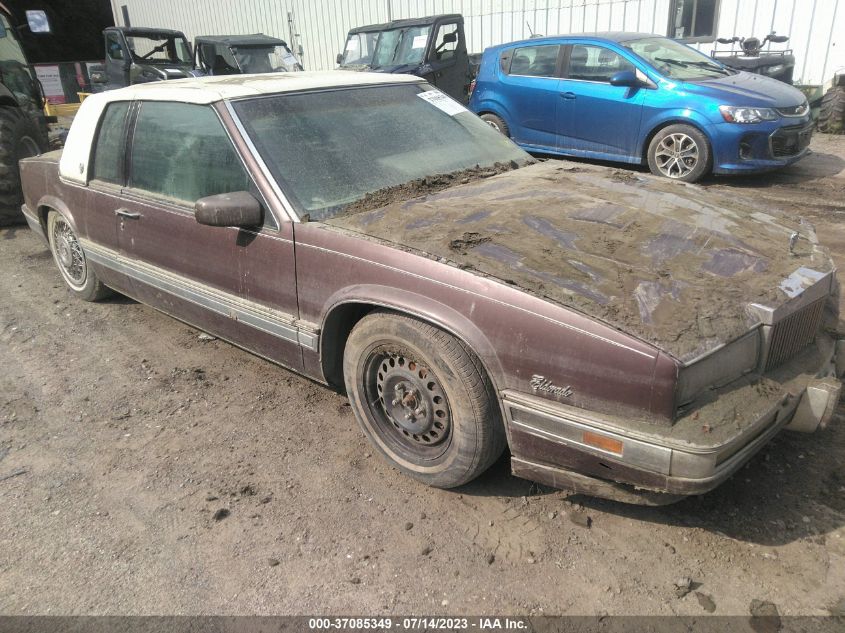 1989 Cadillac Eldorado VIN: 1G6EL1159KU611463 Lot: 40112398