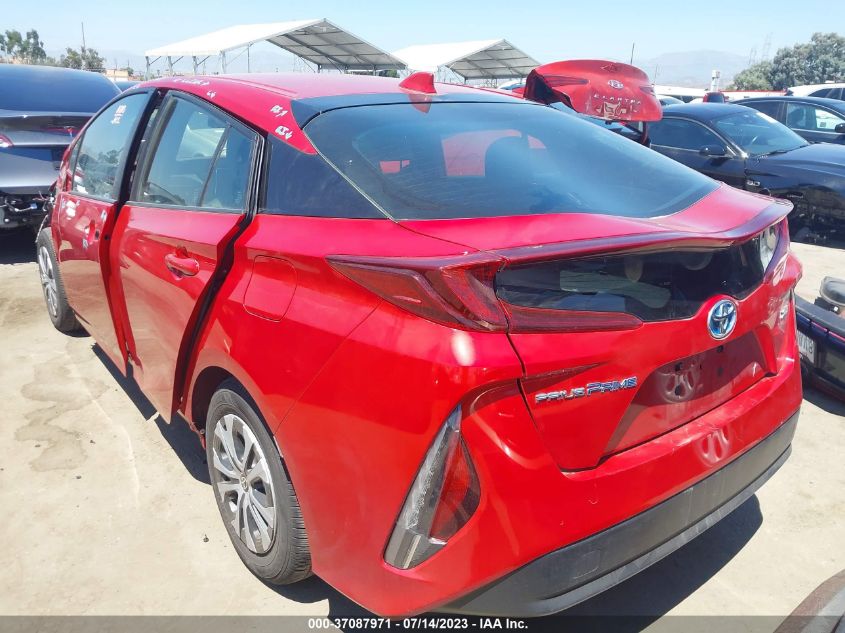 JTDKAMFP0M3178593 2021 Toyota Prius Prime Le/Xle/Limited