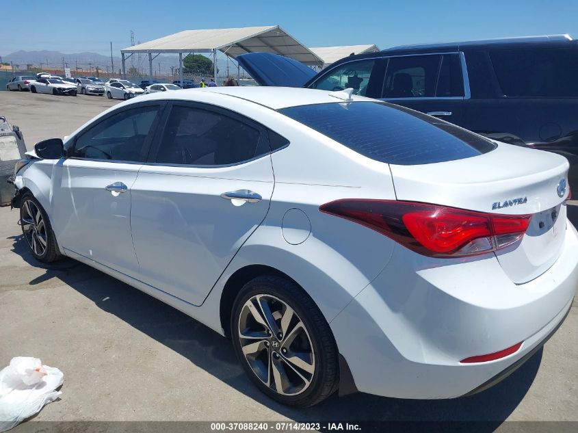 2015 Hyundai Elantra Limited VIN: 5NPDH4AE5FH586671 Lot: 37088240