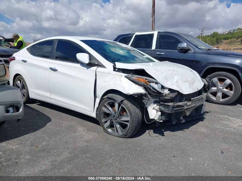 2015 Hyundai Elantra Limited VIN: 5NPDH4AE5FH586671 Lot: 37088240