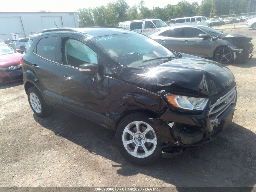 2019 Ford Ecosport Se VIN: MAJ6S3GL3KC288691 Lot: 37090870