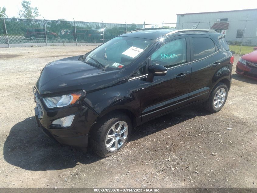 2019 Ford Ecosport Se VIN: MAJ6S3GL3KC288691 Lot: 37090870