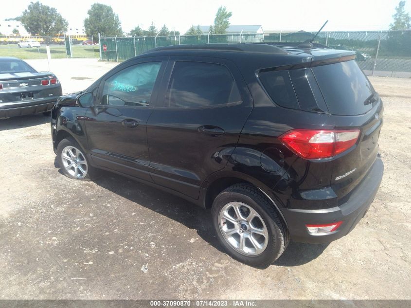 2019 Ford Ecosport Se VIN: MAJ6S3GL3KC288691 Lot: 37090870