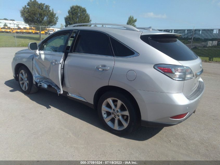 2011 Lexus Rx 350 VIN: 2T2BK1BA7BC101832 Lot: 37091024