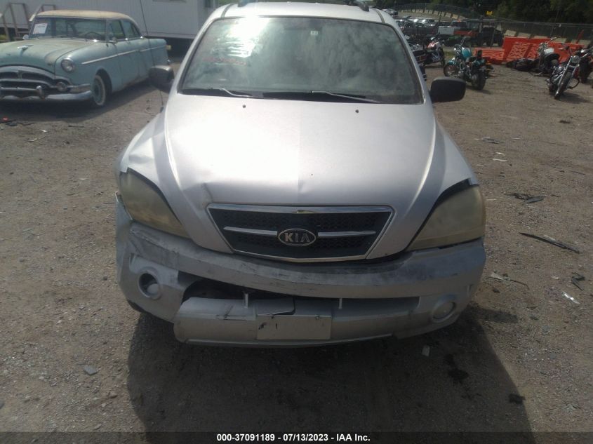 KNDJC733445331845 2004 Kia Sorento Ex/Lx