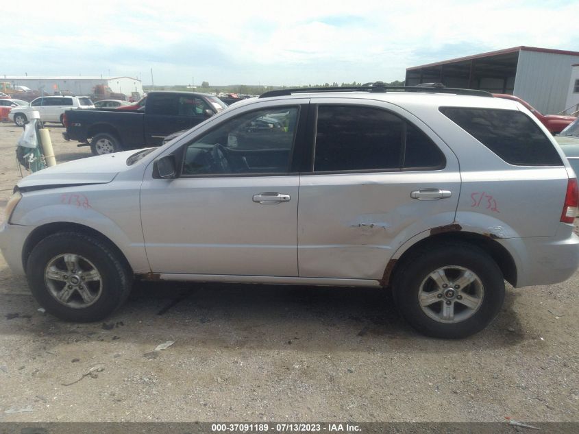 KNDJC733445331845 2004 Kia Sorento Ex/Lx