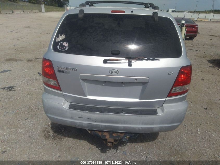 KNDJC733445331845 2004 Kia Sorento Ex/Lx