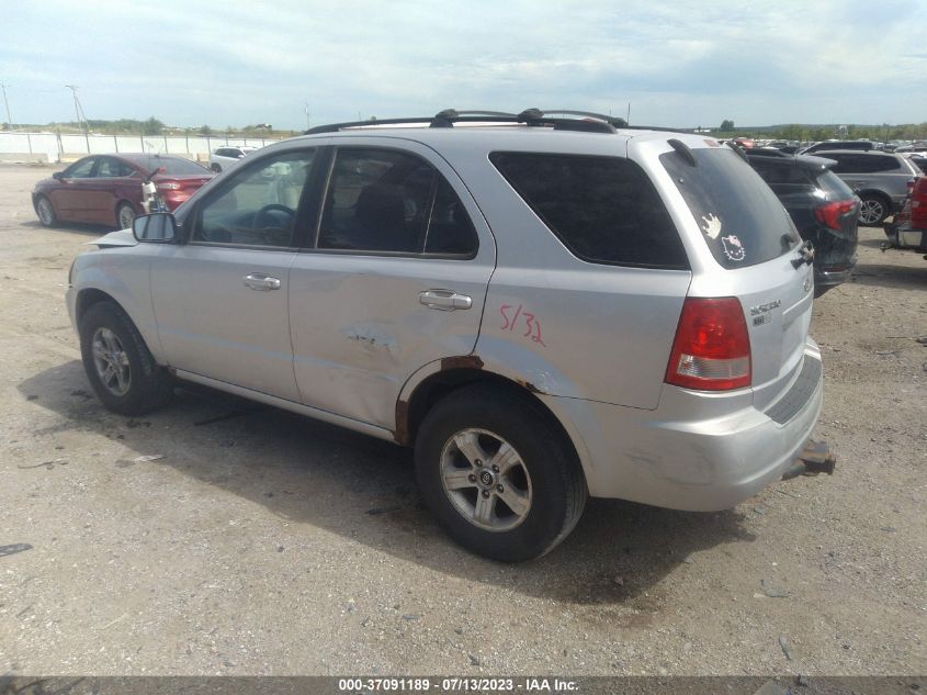 KNDJC733445331845 2004 Kia Sorento Ex/Lx