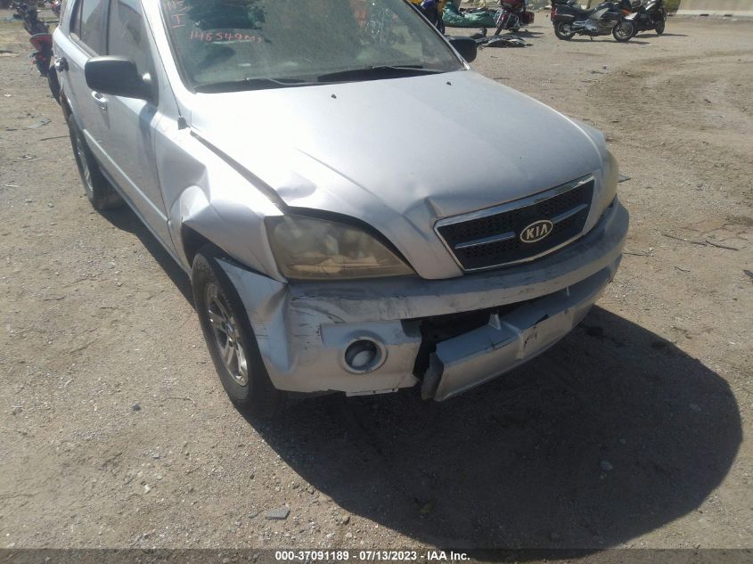 KNDJC733445331845 2004 Kia Sorento Ex/Lx