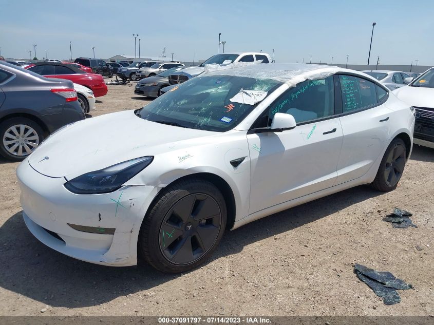 2023 Tesla Model 3 Rear-Wheel Drive VIN: 5YJ3E1EA1PF411506 Lot: 40631171