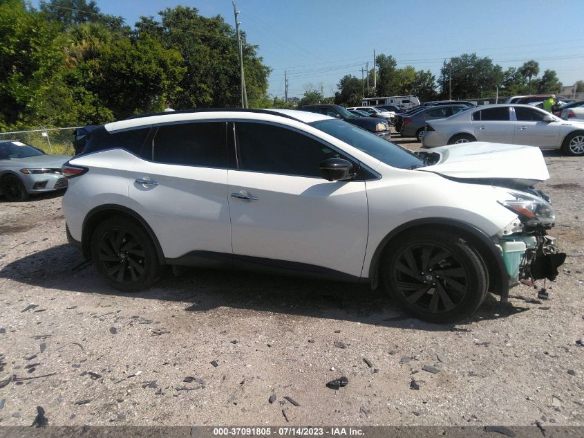 2018 Nissan Murano Sl VIN: 5N1AZ2MG3JN128682 Lot: 37091805