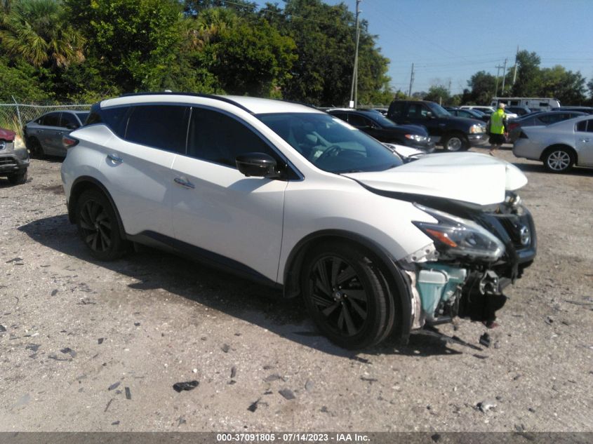 2018 Nissan Murano Sl VIN: 5N1AZ2MG3JN128682 Lot: 37091805