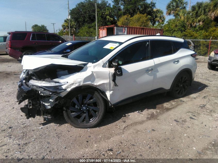 2018 Nissan Murano Sl VIN: 5N1AZ2MG3JN128682 Lot: 37091805