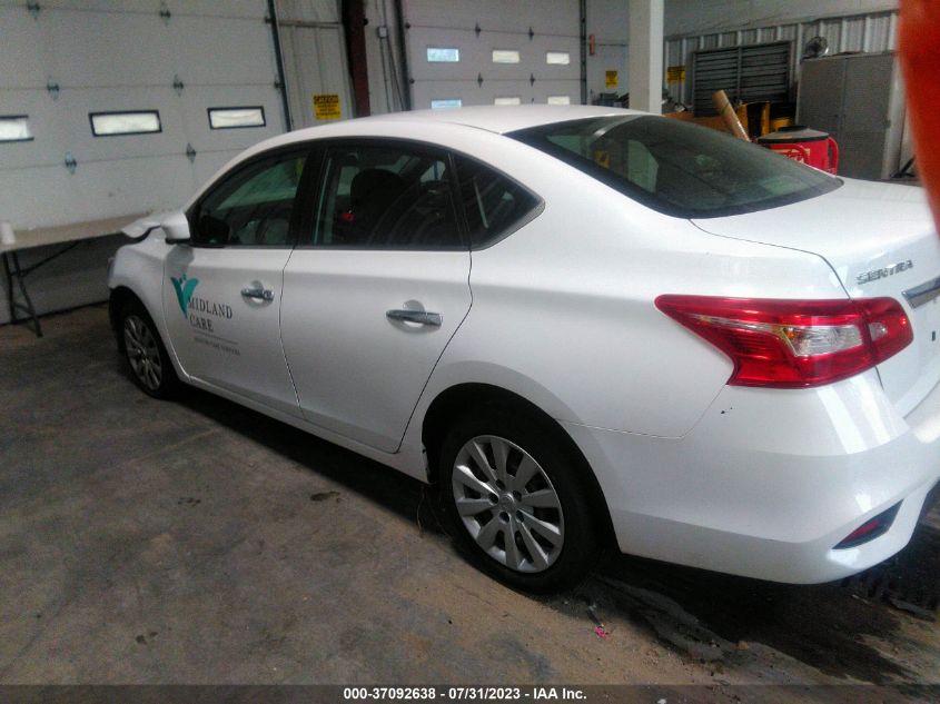 2019 Nissan Sentra S VIN: 3N1AB7AP3KY395774 Lot: 37092638