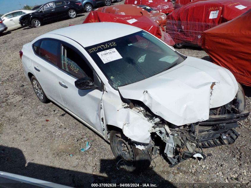 2019 Nissan Sentra S VIN: 3N1AB7AP3KY395774 Lot: 37092638