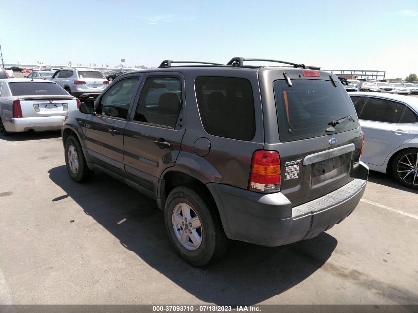 2006 Ford Escape Xls/Xls Manual VIN: 1FMYU02Z66KA85731 Lot: 37093710