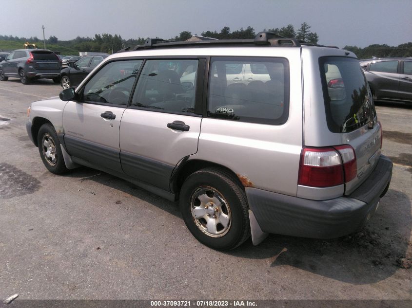 2001 Subaru Forester L VIN: JF1SF63541H726132 Lot: 37093721