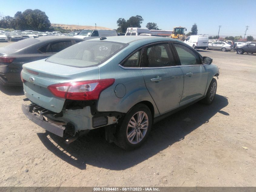 2012 Ford Focus Sel VIN: 1FAHP3H29CL291323 Lot: 37094481