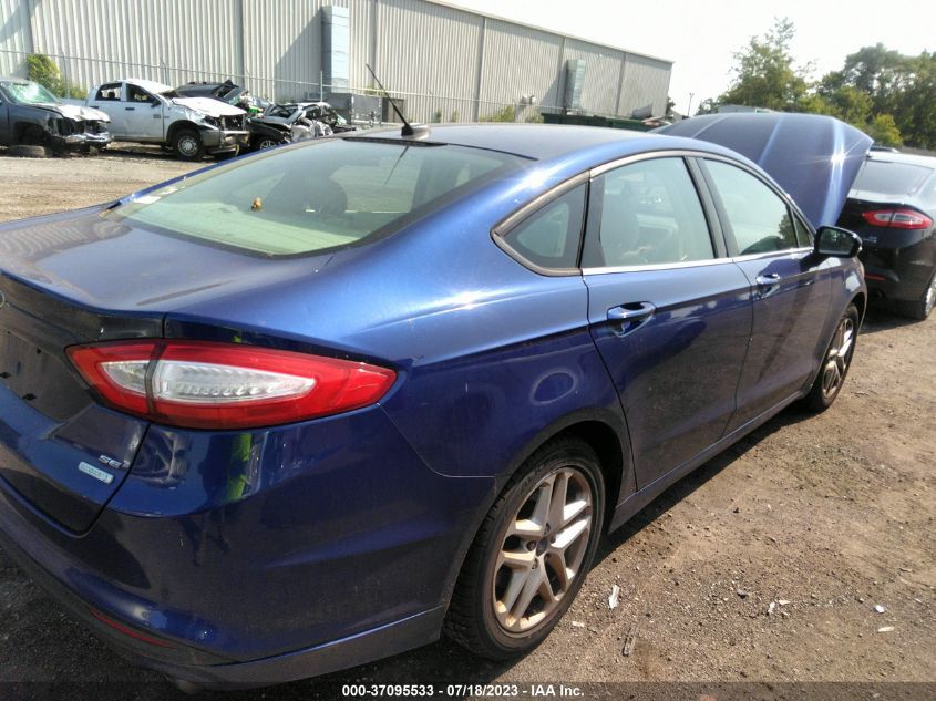 2013 Ford Fusion Se VIN: 3FA6P0HR7DR126540 Lot: 40291548