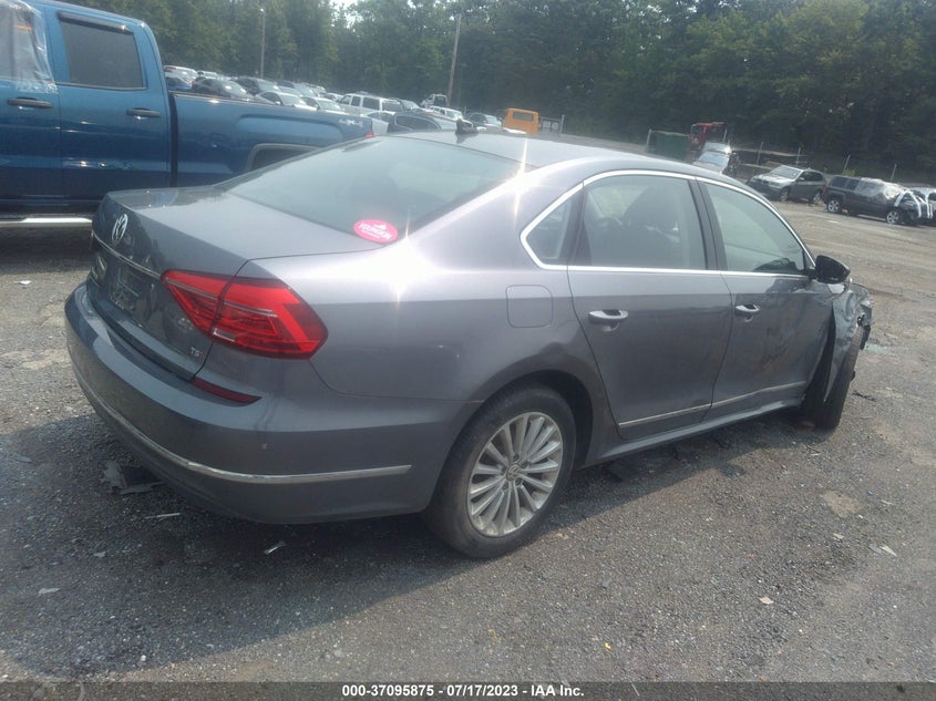 2016 VOLKSWAGEN PASSAT VIN: 1VWBT7A36GC024813