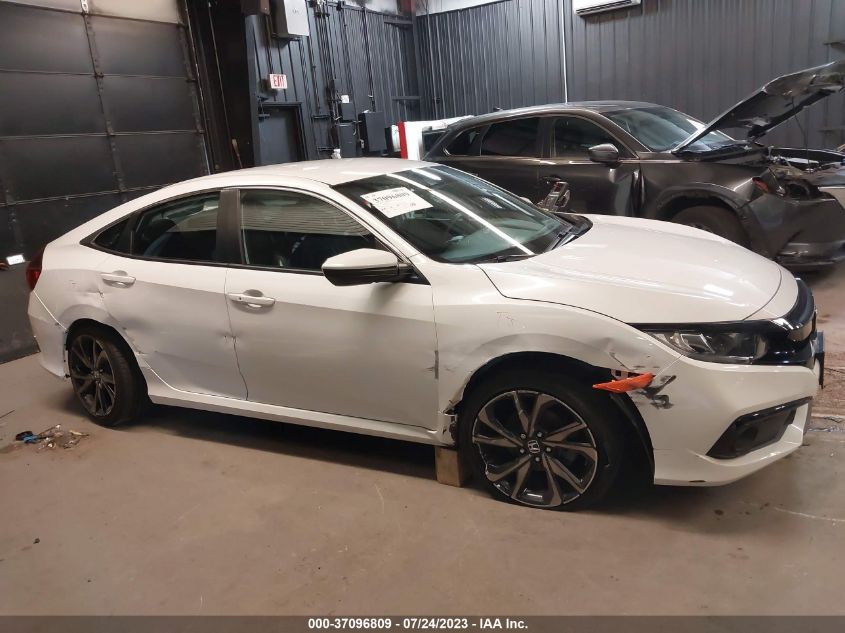 2021 Honda Civic Sport VIN: 2HGFC2F8XMH529646 Lot: 37096809