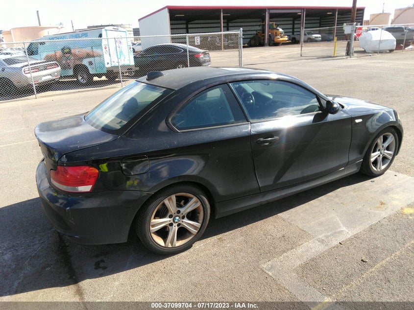 2009 BMW 128I VIN: WBAUP93579VF49073 Lot: 37099704