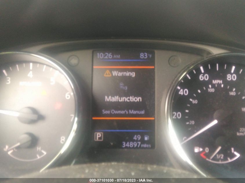 5N1AT2MV8JC842447 2018 Nissan Rogue Sl