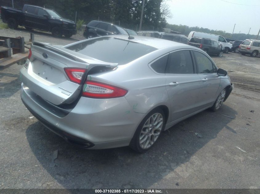 3FA6P0K99ER231655 2014 Ford Fusion Titanium