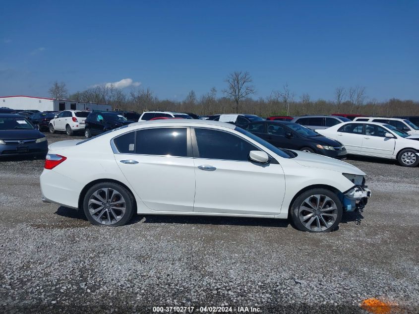 2013 Honda Accord Sport VIN: 1HGCR2F52DA123480 Lot: 37102717