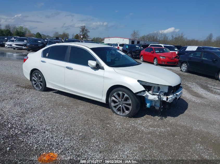 2013 Honda Accord Sport VIN: 1HGCR2F52DA123480 Lot: 37102717