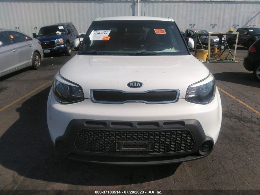 2014 Kia Soul ! VIN: KNDJN2A22E7043321 Lot: 37103514