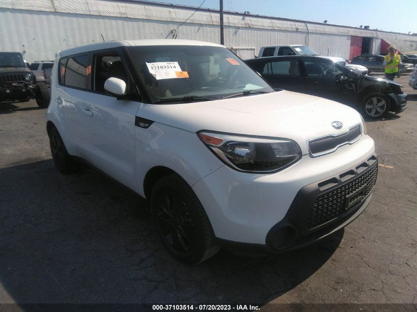 2014 Kia Soul ! VIN: KNDJN2A22E7043321 Lot: 37103514