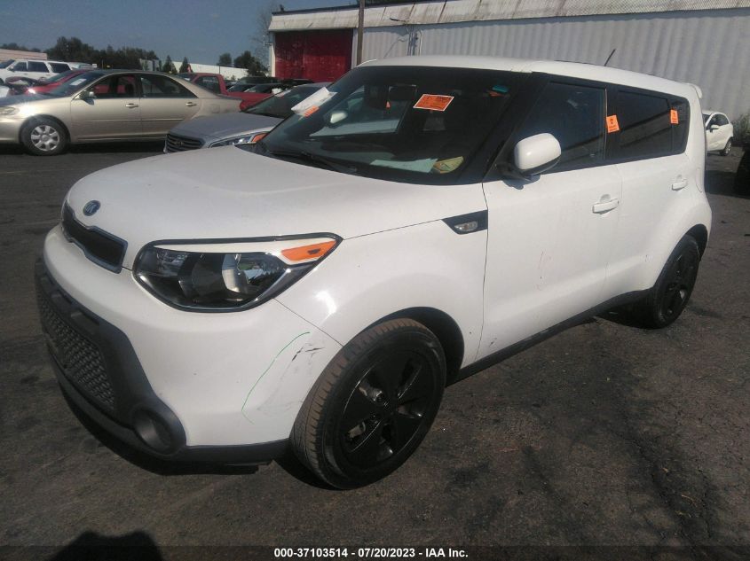 2014 Kia Soul ! VIN: KNDJN2A22E7043321 Lot: 37103514