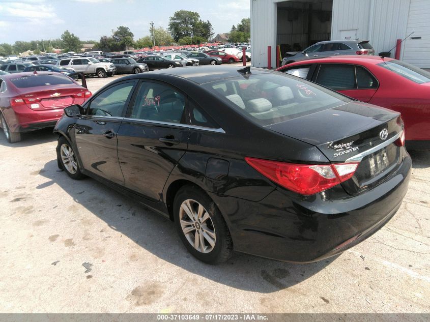 2013 Hyundai Sonata Gls VIN: 5NPEB4AC5DH742029 Lot: 37103649