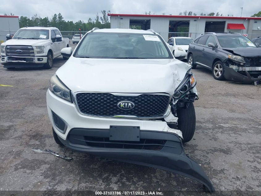 2018 Kia Sorento 2.4L Lx VIN: 5XYPGDA32JG349991 Lot: 37103786