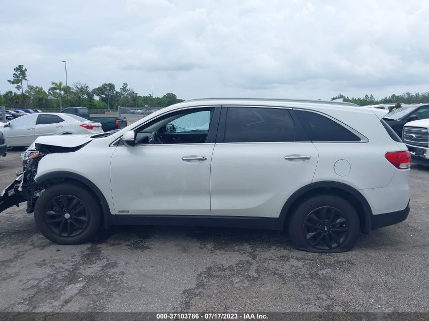 2018 Kia Sorento 2.4L Lx VIN: 5XYPGDA32JG349991 Lot: 37103786