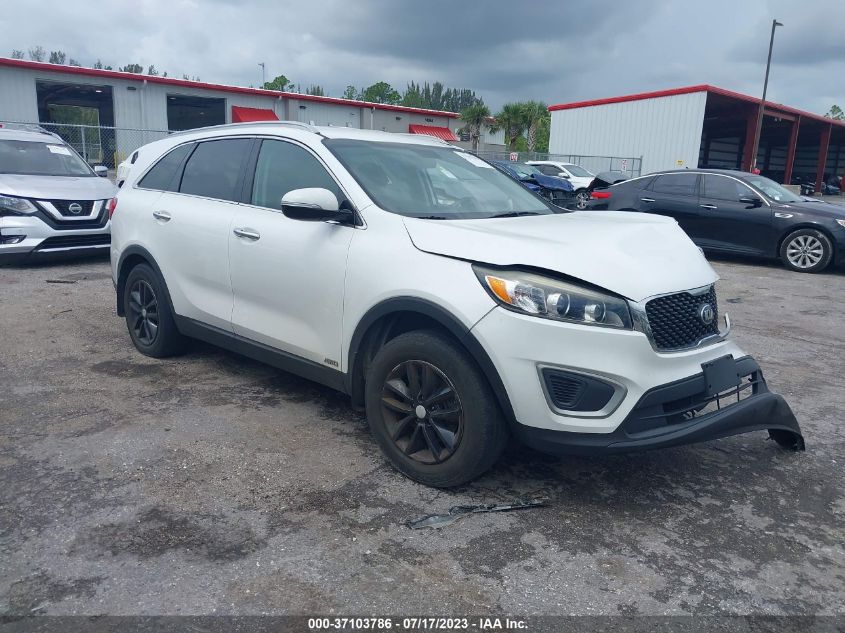 2018 Kia Sorento 2.4L Lx VIN: 5XYPGDA32JG349991 Lot: 37103786