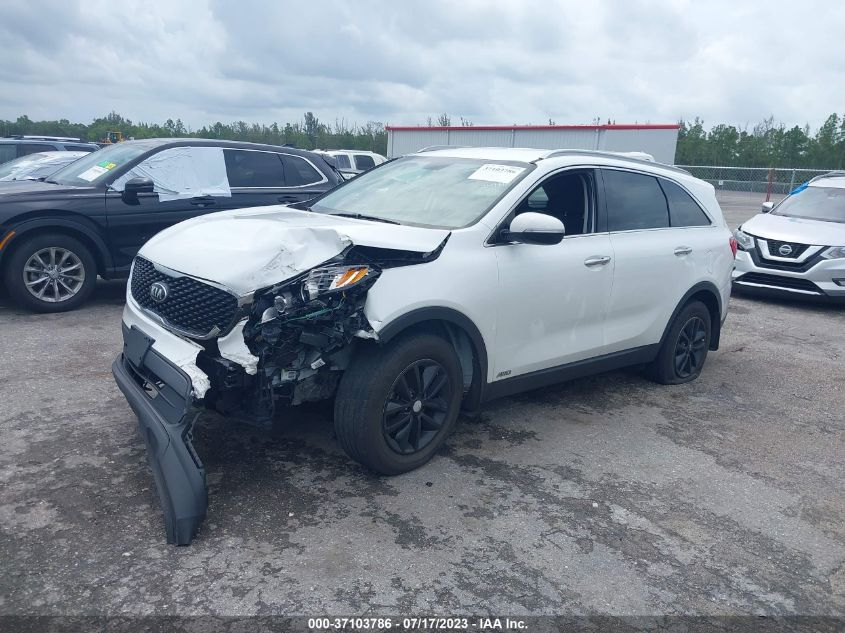 2018 Kia Sorento 2.4L Lx VIN: 5XYPGDA32JG349991 Lot: 37103786