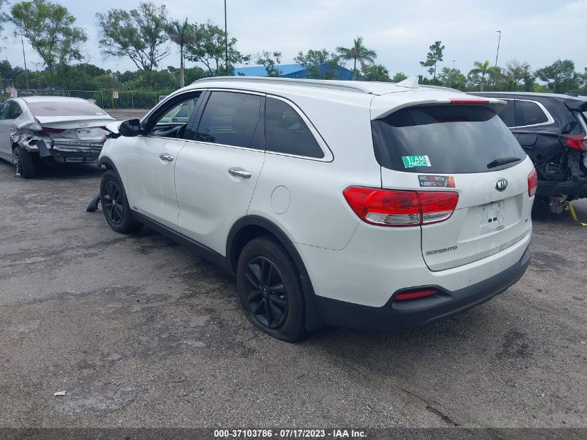 2018 Kia Sorento 2.4L Lx VIN: 5XYPGDA32JG349991 Lot: 37103786