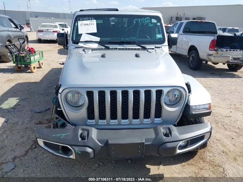 2023 Jeep Gladiator Overland 4X4 VIN: 1C6HJTFG4PL535015 Lot: 37106311