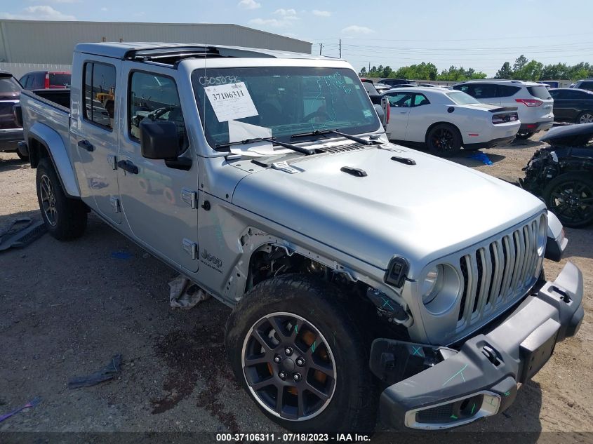 2023 Jeep Gladiator Overland 4X4 VIN: 1C6HJTFG4PL535015 Lot: 37106311