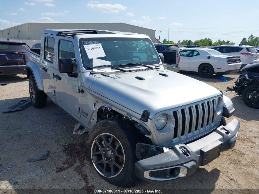 2023 Jeep Gladiator Overland 4X4 VIN: 1C6HJTFG4PL535015 Lot: 37106311