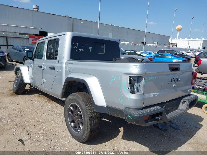 2023 Jeep Gladiator Overland 4X4 VIN: 1C6HJTFG4PL535015 Lot: 37106311