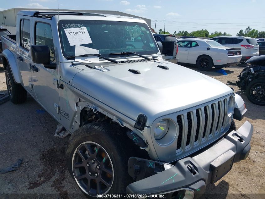 2023 Jeep Gladiator Overland 4X4 VIN: 1C6HJTFG4PL535015 Lot: 37106311