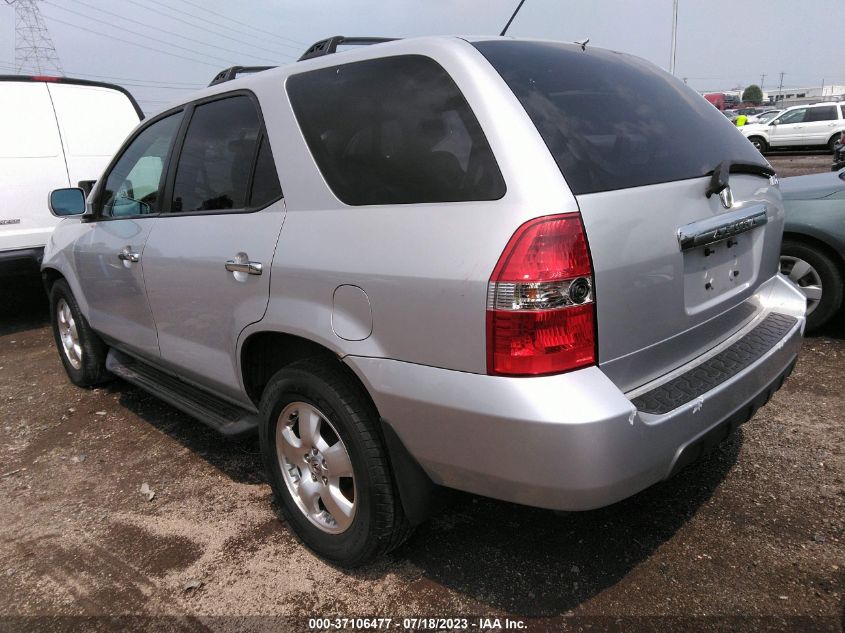 2003 Acura Mdx VIN: 2HNYD18293H550276 Lot: 37106477