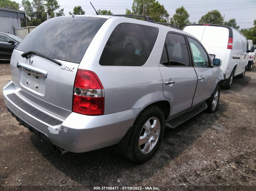 2003 Acura Mdx VIN: 2HNYD18293H550276 Lot: 37106477