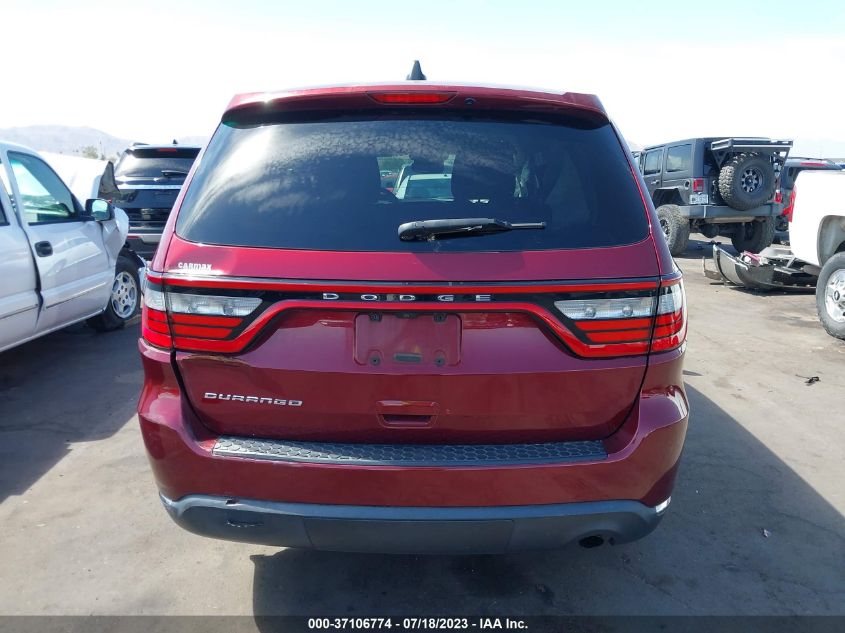 2020 Dodge Durango Sxt Rwd VIN: 1C4RDHAG7LC161468 Lot: 37106774