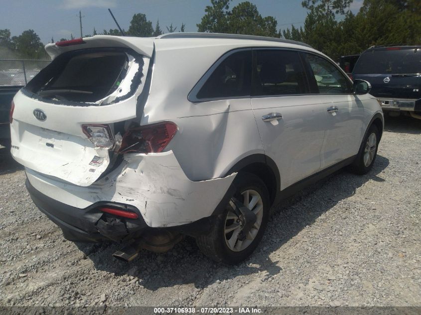 2016 Kia Sorento 2.4L Lx VIN: 5XYPG4A37GG116133 Lot: 37106938