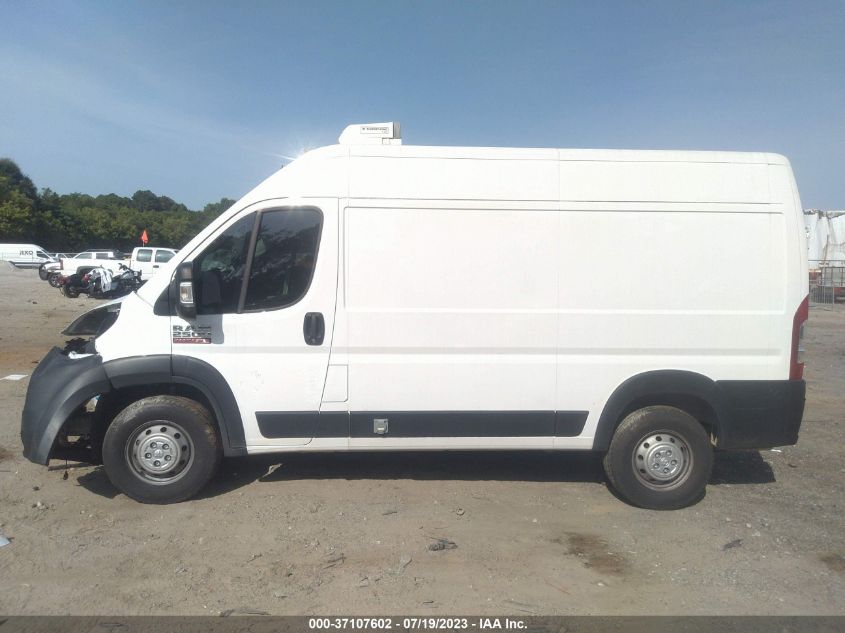 2022 Ram Promaster Cargo Van VIN: 3C6LRVCG8NE110342 Lot: 37107602