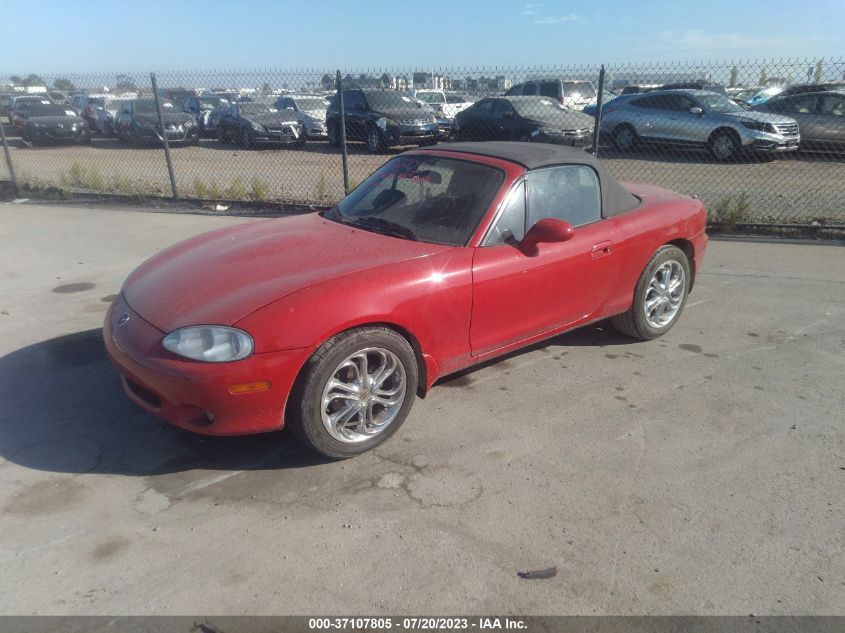 2001 Mazda Mx-5 Miata Se Special Edition/Ls VIN: JM1NB353X10206271 Lot: 37107805